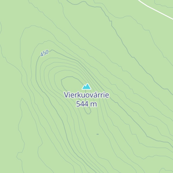 Map of Vierkuovárrie
