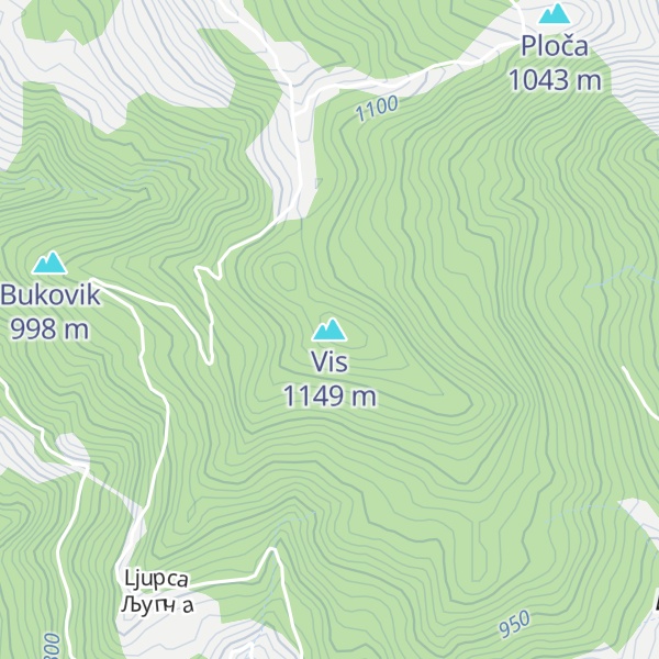 Map of Vis