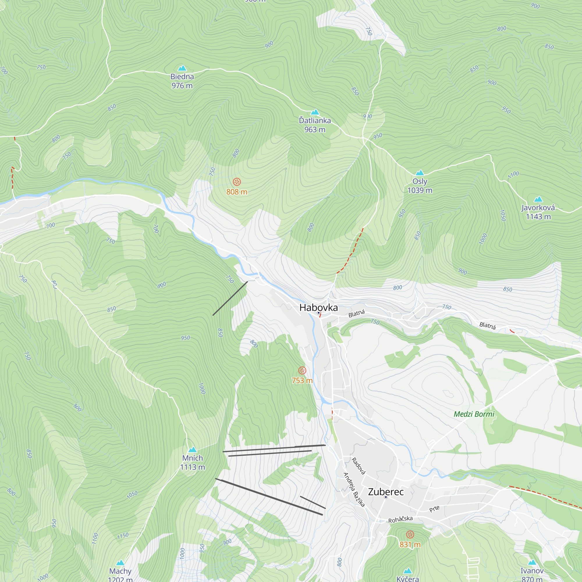 Julianin dvor map