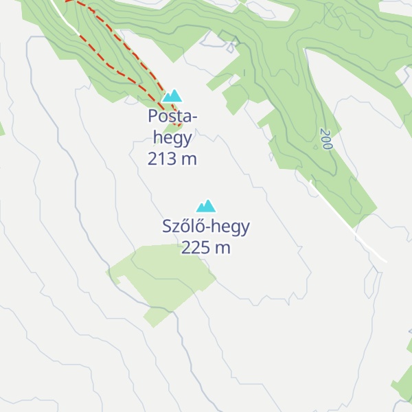 Map of Szőlő-hegy