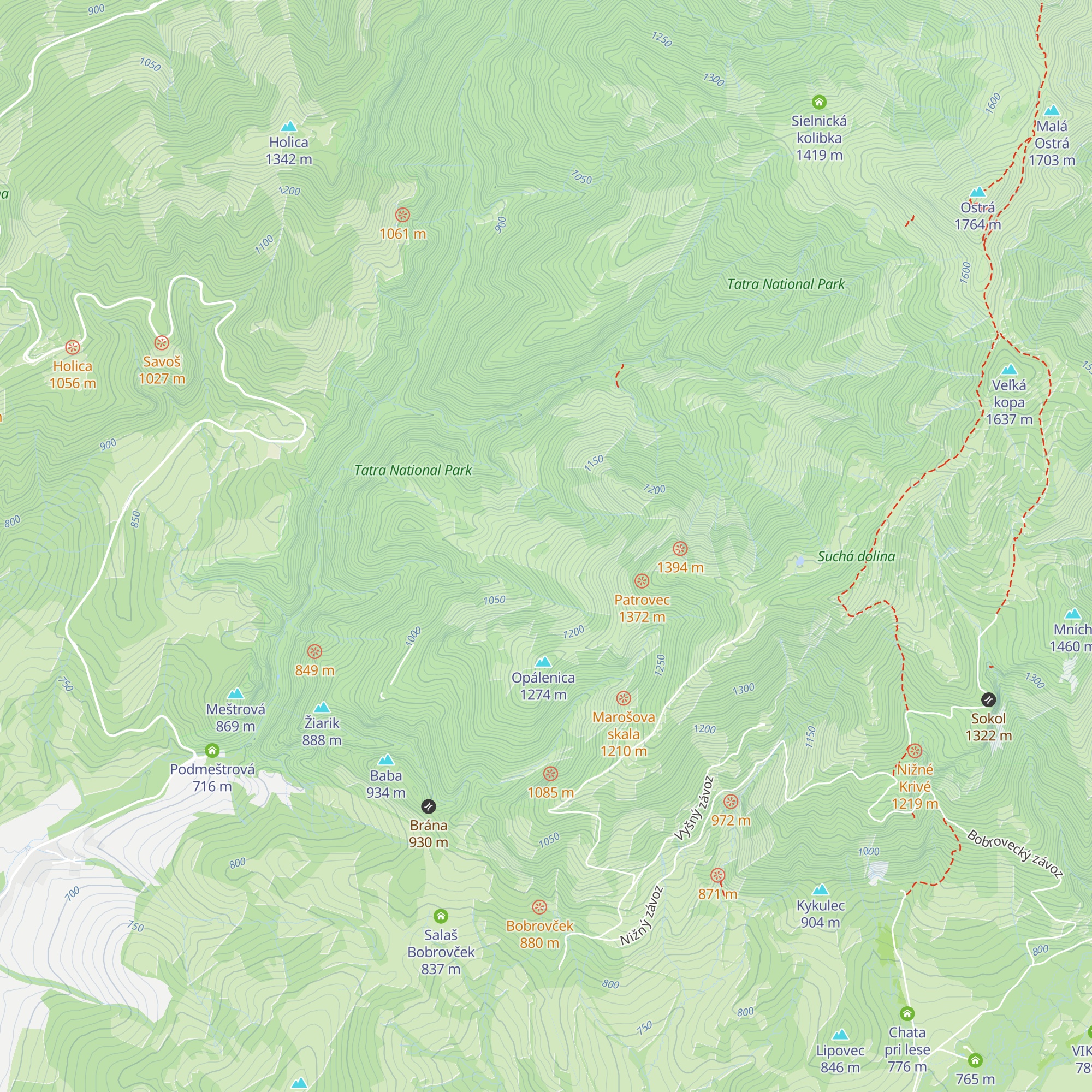 dreváreň map