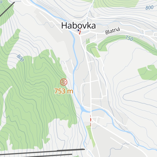 Map of Chata pod Roháčmi - Mores