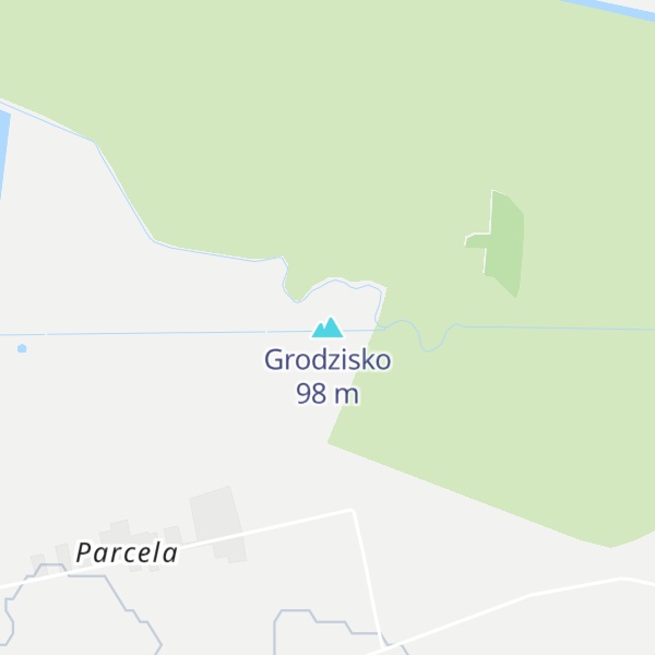 Map of Grodzisko