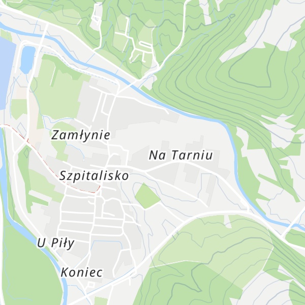 Map of Schronisko w Zembrzycach