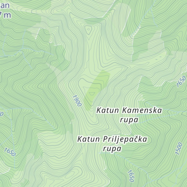 Map of Vrela