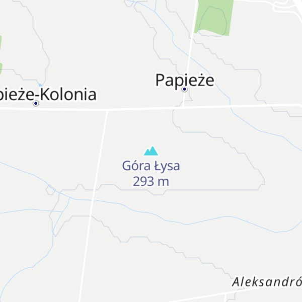 Map of Góra Łysa