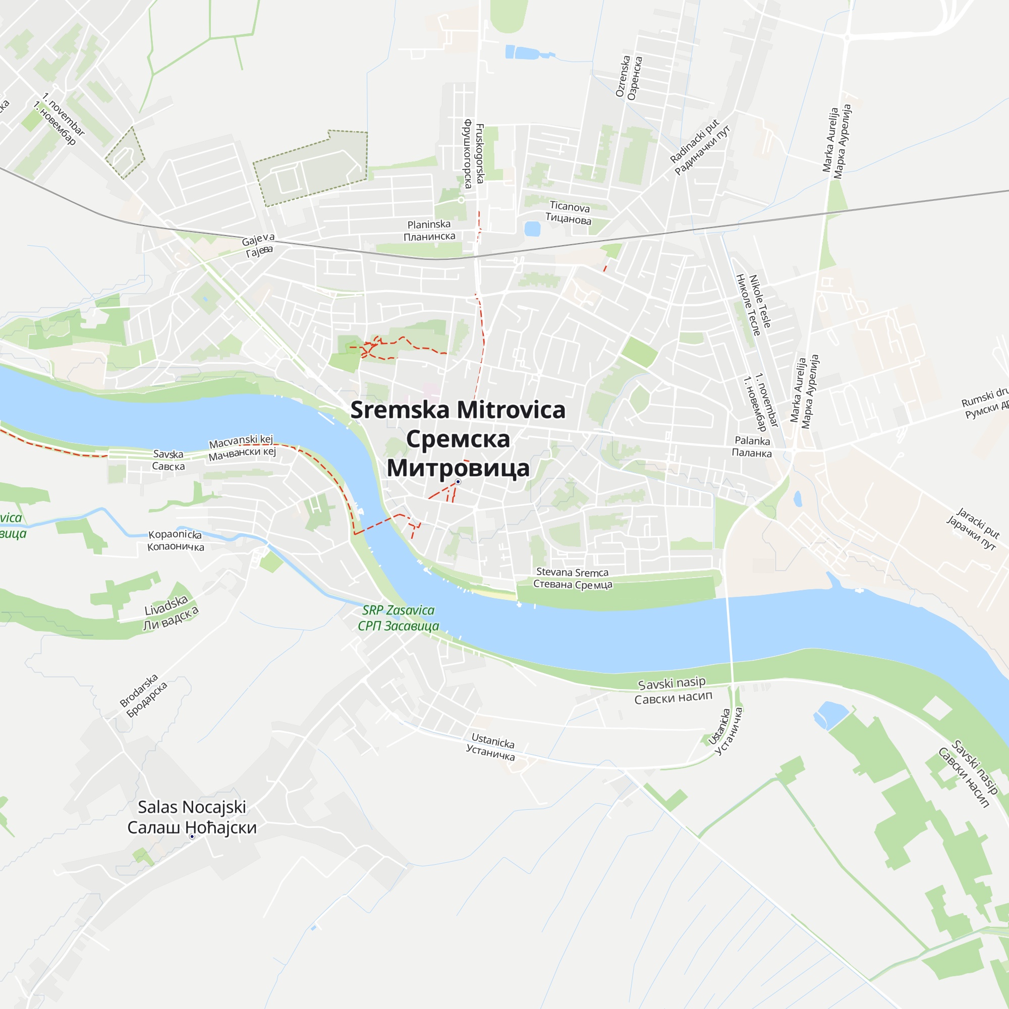 Capanna map