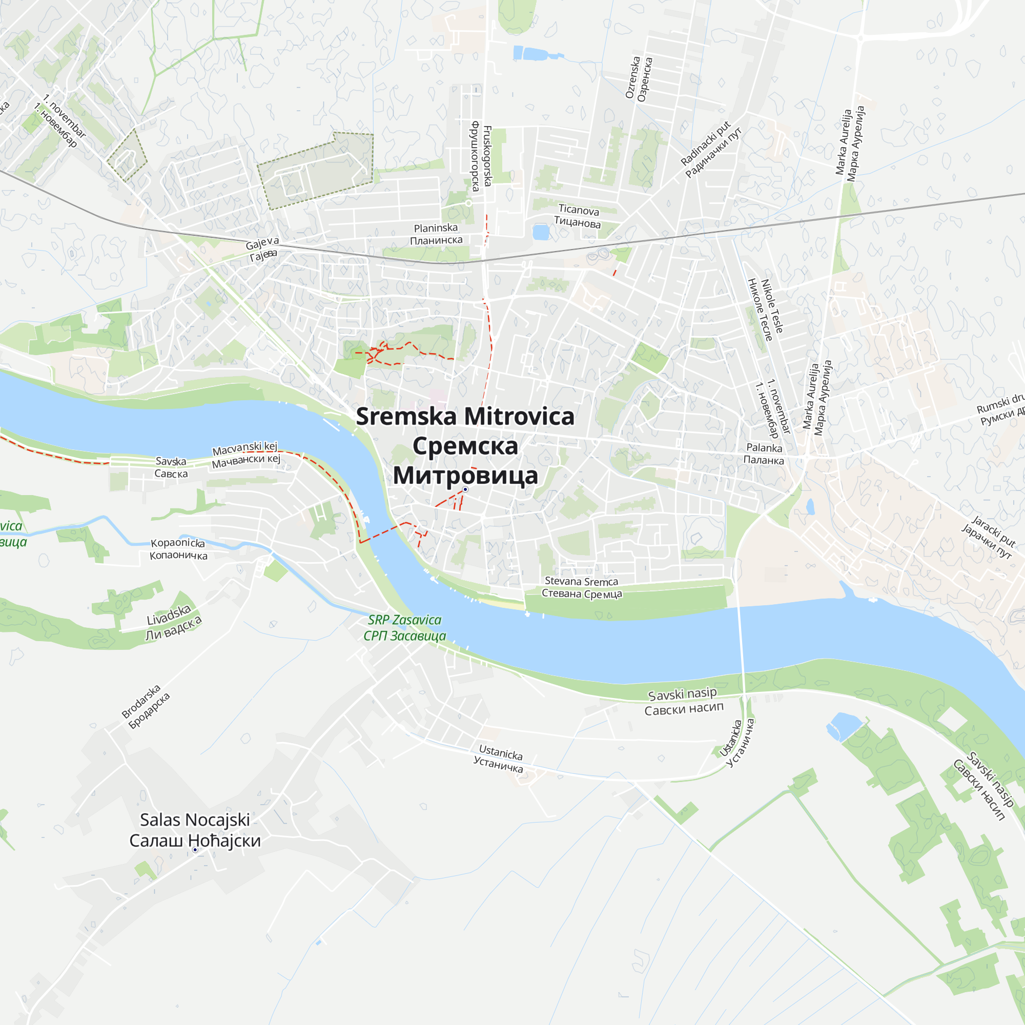 Capanna map