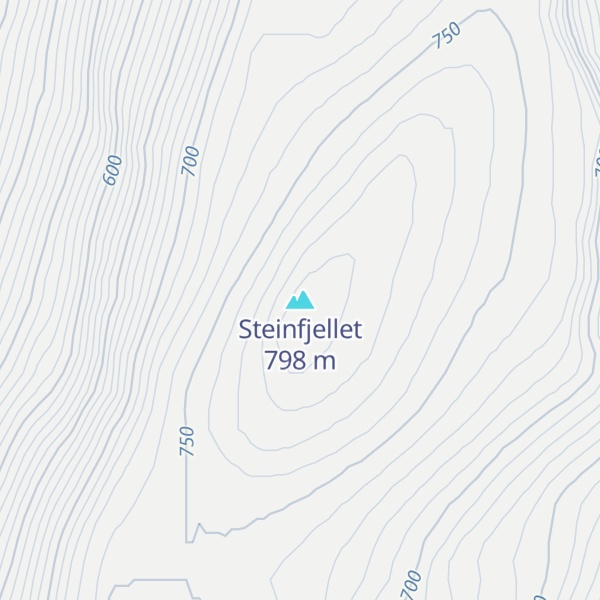 Map of Steinfjellet
