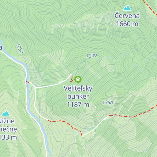 Map of bunker č.2