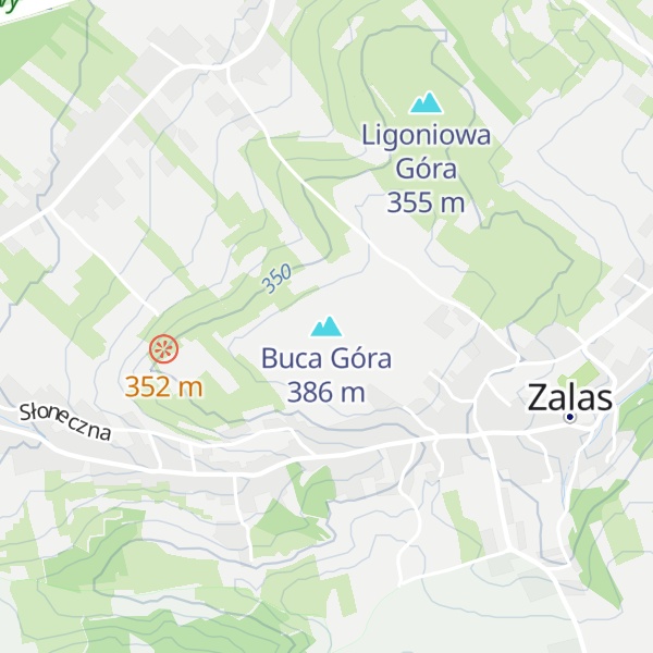 Map of Buca Góra