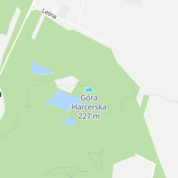 Map of Góra Harcerska