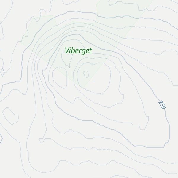 Map of Viberget