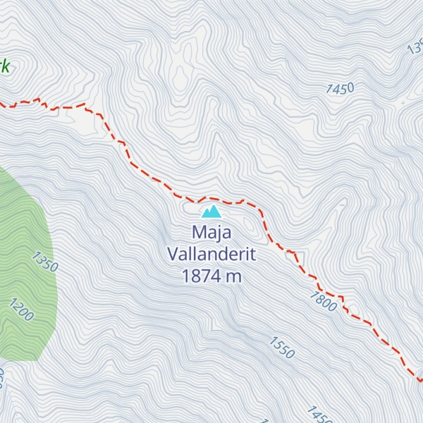 Map of Maja Vallanderit