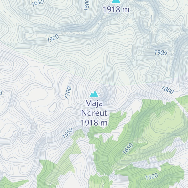 Map of Maja Ndreut