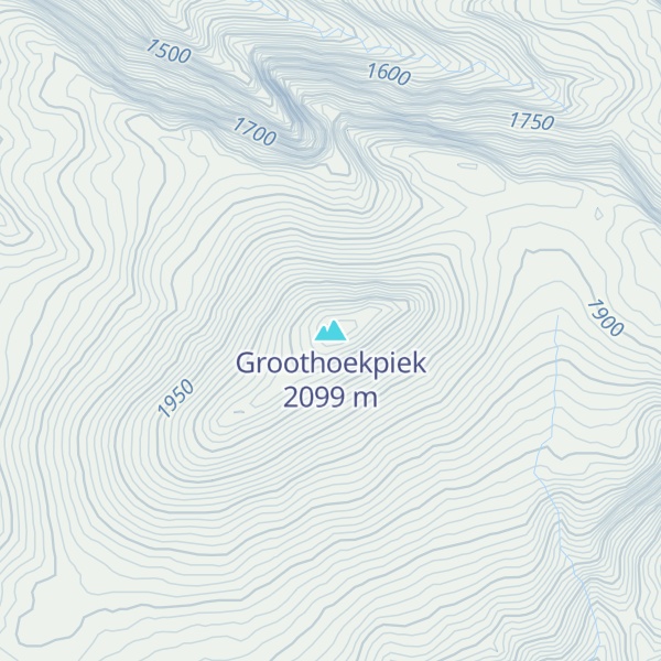 Map of Groothoekpiek