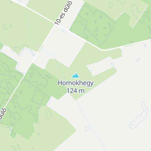 Map of Homokhegy