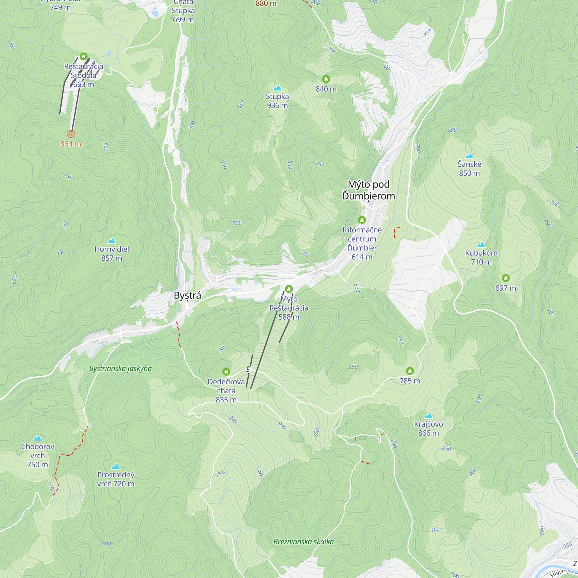 Mýto Reštaurácia map