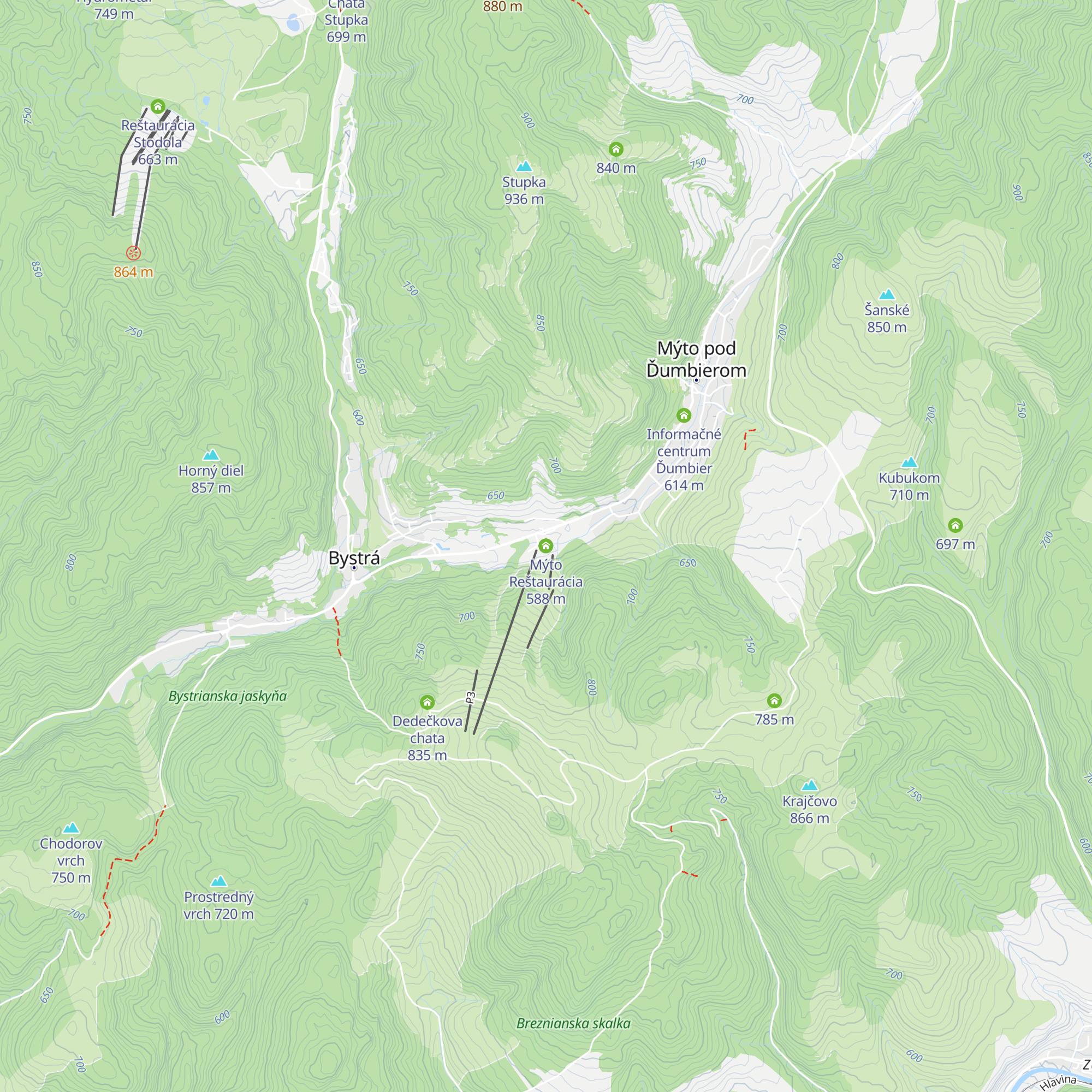 Mýto Reštaurácia map