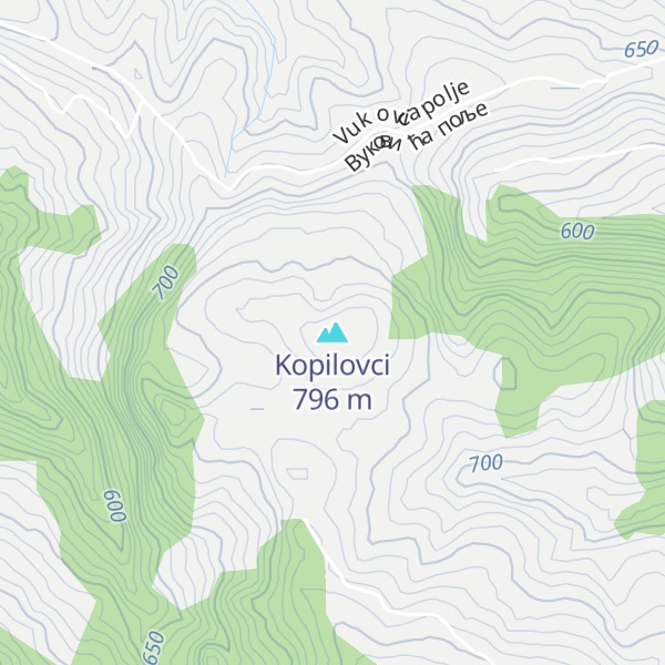 Map of Kopilovci