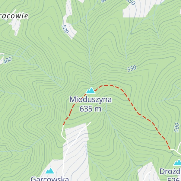 Map of Mioduszyna