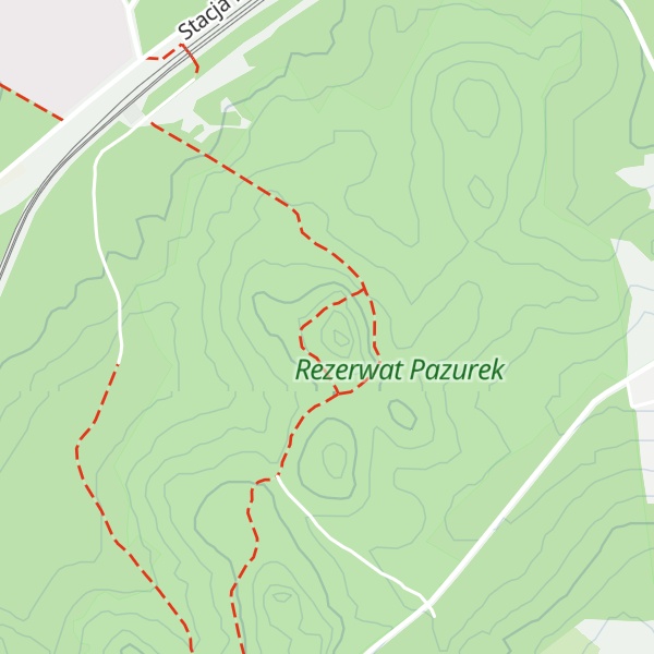 Map of Zubowe Skały