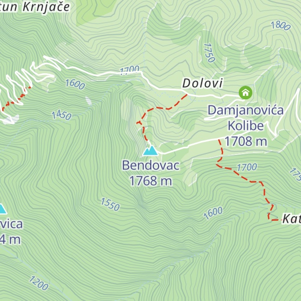 Map of Bendovac