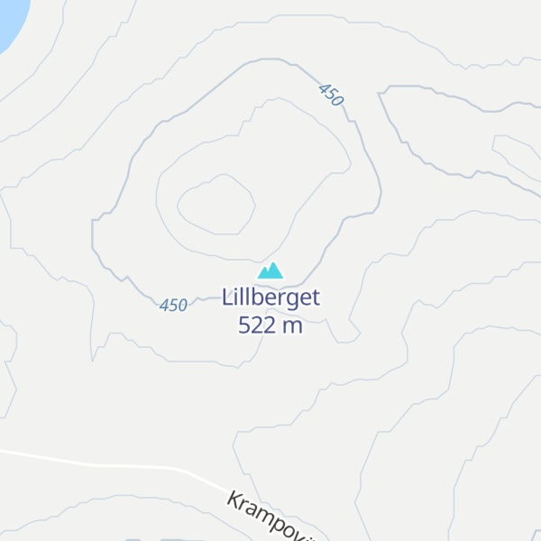 Map of Lillberget