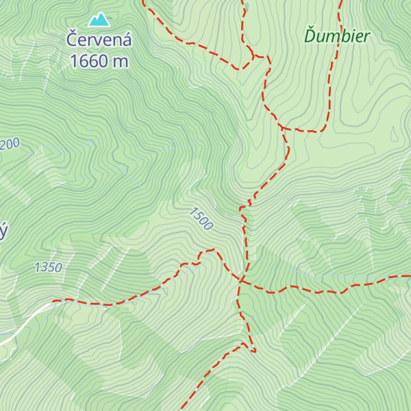 Map of Útulňa Lakôtka (dezolátny stav)