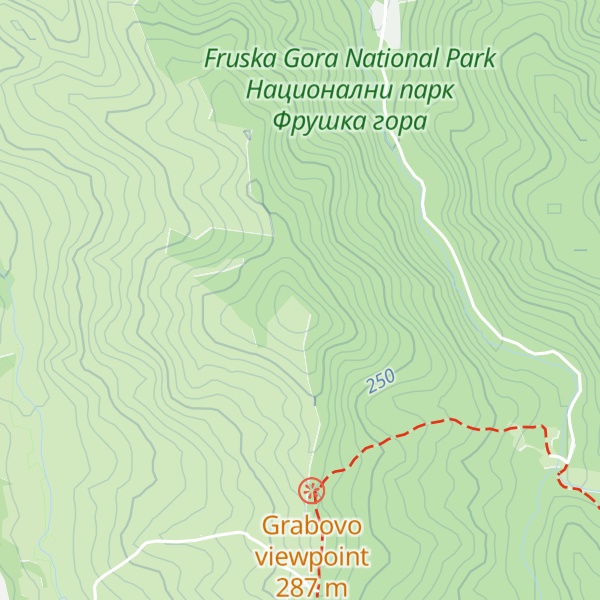 Map of Orlovac