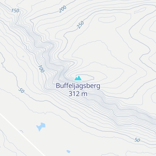 Map of Buffeljagsberg