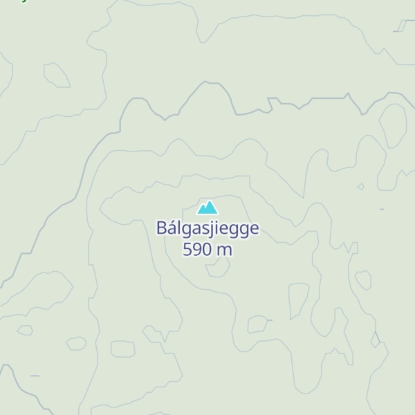 Map of Bálgasjiegge