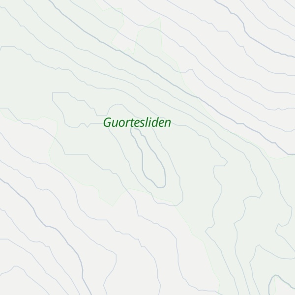 Map of Guortesliden