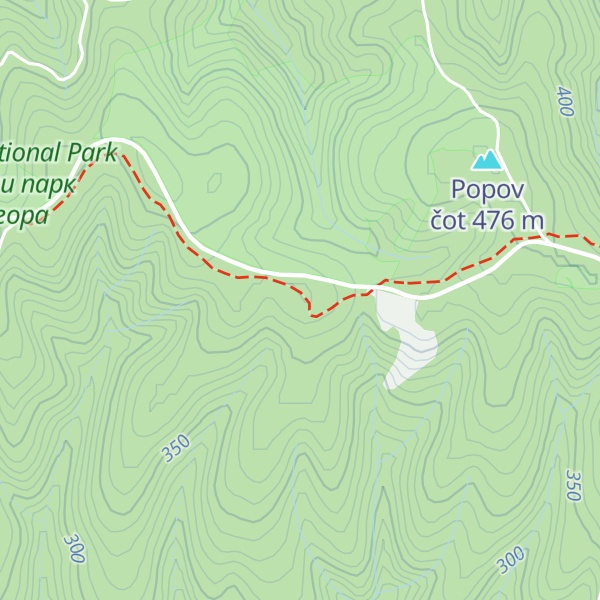 Map of Terazije