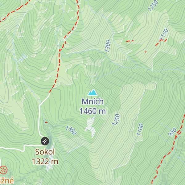 Map of Mních