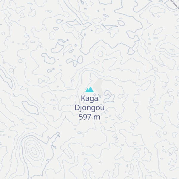 Map of Kaga Djongou