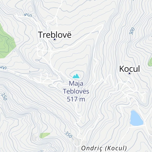 Map of Maja Teblovës
