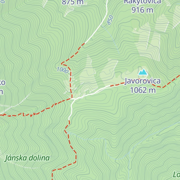 Map of Okrúhla