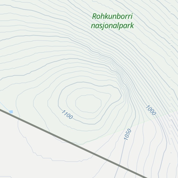 Map of Čearročohkka