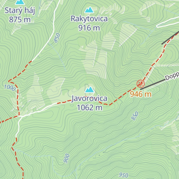 Map of Javorovica