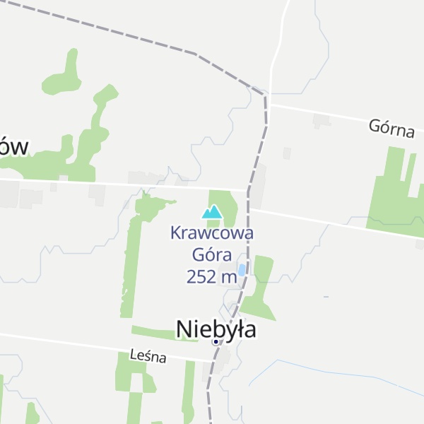 Map of Krawcowa Góra
