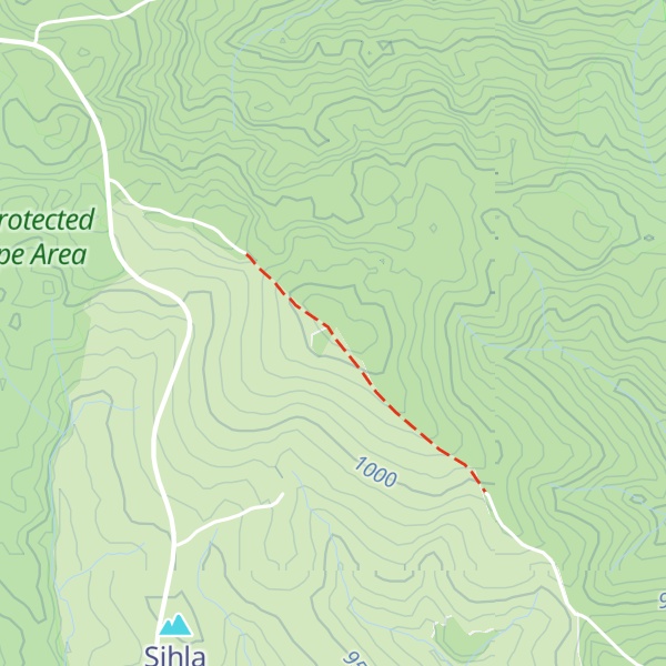 Map of Dlhý grúň