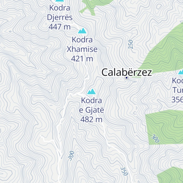 Map of Kodra e Gjatë