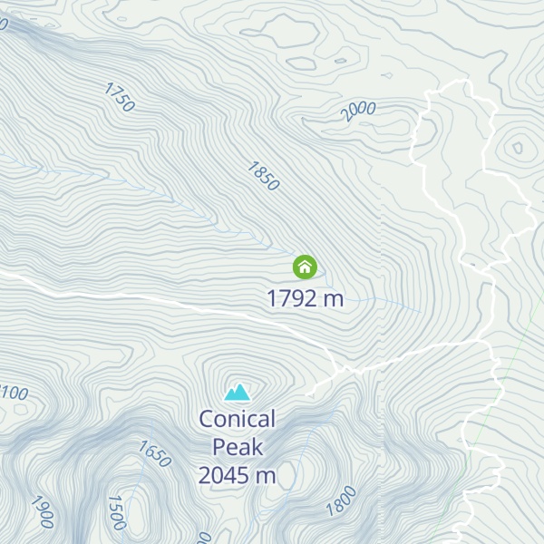 Map of Ski Club Hut
