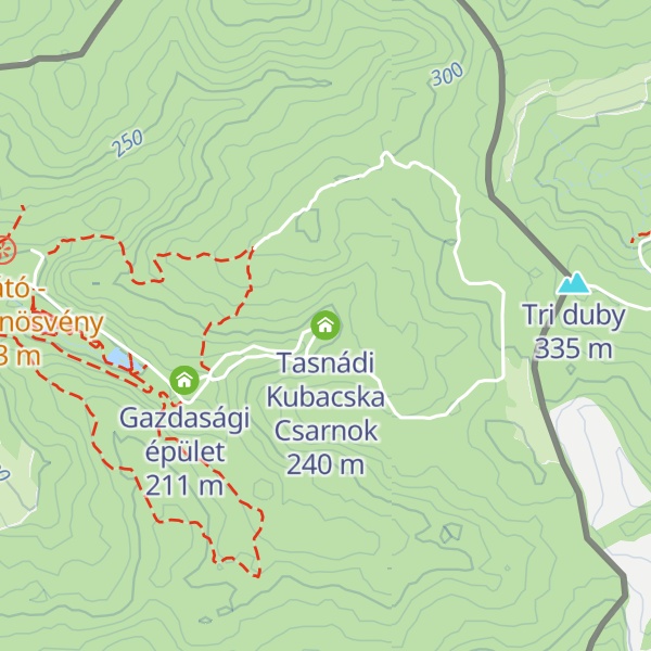Map of Tasnádi Kubacska Csarnok