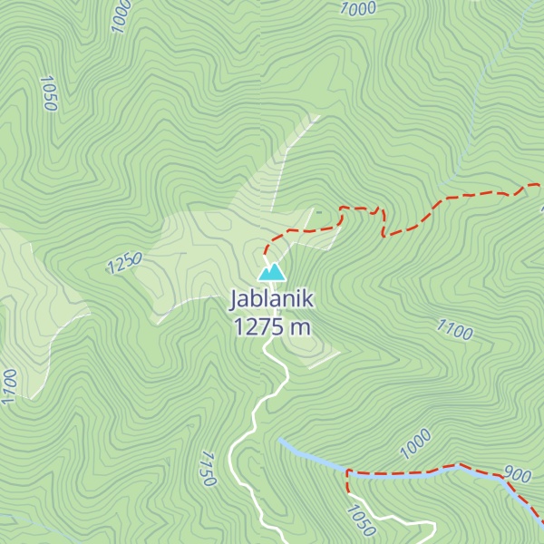 Map of Jablanik