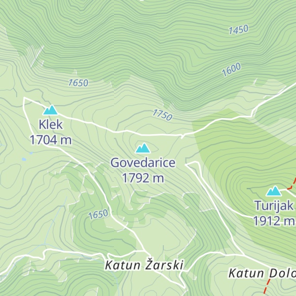 Map of Vekovac