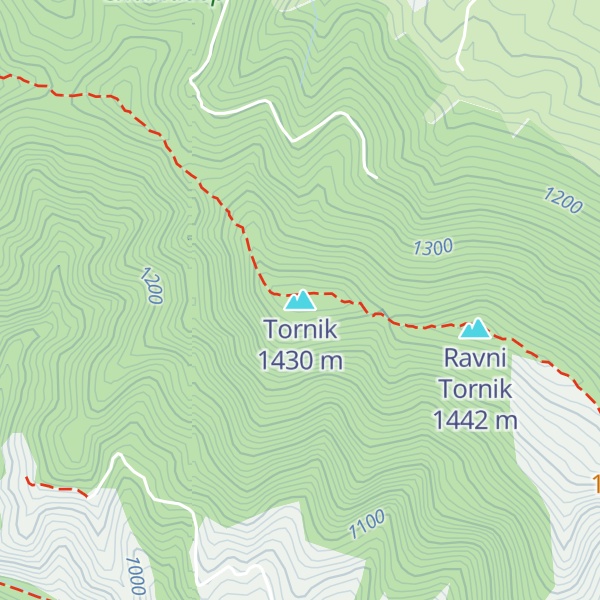 Map of Tornik