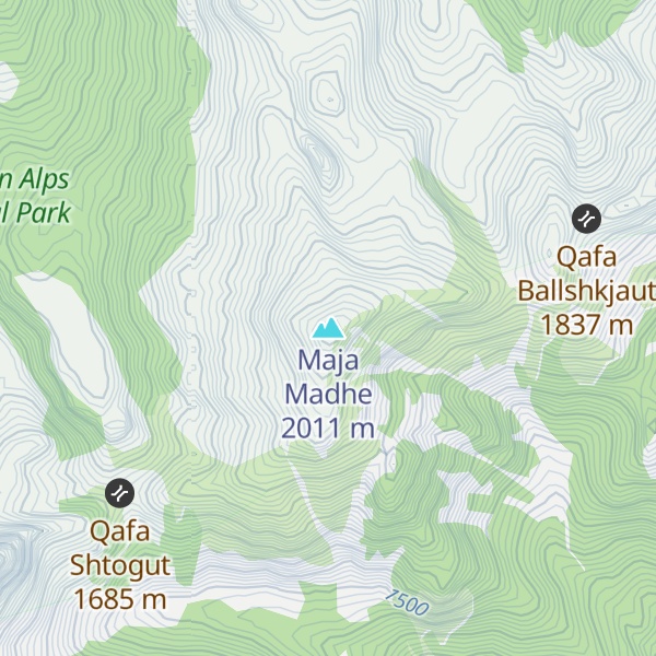 Map of Maja Madhe