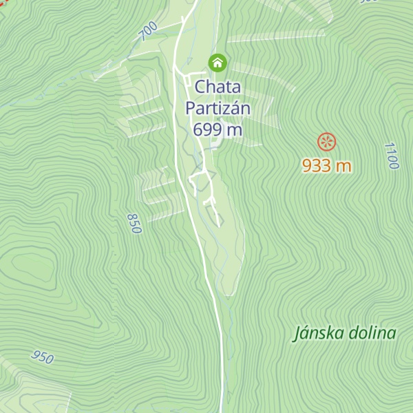 Map of Chata STV